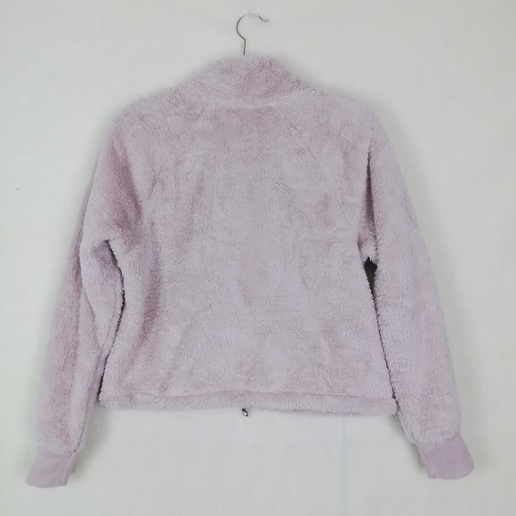 Calvin Klein Half Zip Sherpa‎ Pullover Size Large in Pink - Picture 2 of 13